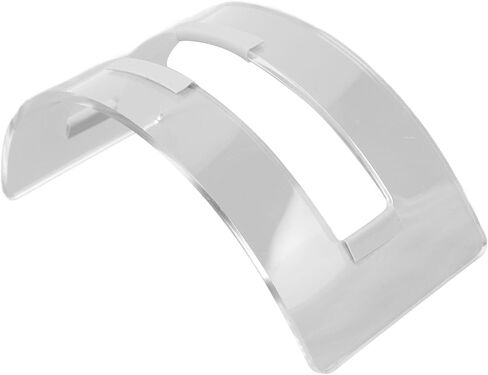 plplaaoo Acrylic Vertical Laptop Stand Adjustable Multi Angle Desktop Notebook Dock Space Saving Durable Office Workspace Accessory in Saudi Arabia