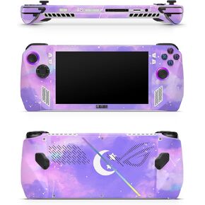 Zoomhitskins متوافق مع Asus Rog X (2024) حليف Skin ، الباستيل القمرية الغيوم اللطيفة اللافندر النجمة النجوم ليلة جميلة kawaii sky متألقة ، ملصق 3M متين 3M فينيل ، مصنوعة في الولايات المتحدة الأمريكية in Kuwait