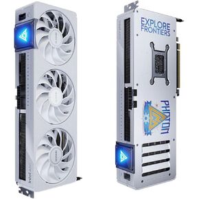 GUNNIR Intel Arc B580 Photon OC 12GB GDDR6 2850MHz Graphics Card | Triple-Fan Cooling | 192-bit | HDMI 2.1 + 3X DP 2.1 | 4K Gaming & Ray Tracing(White) in Kuwait