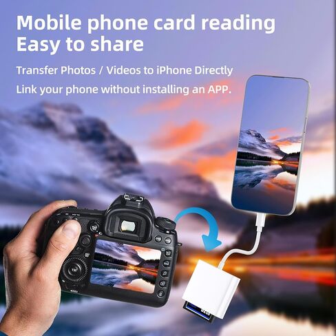 USB C to SD Micro SD CF Card Reader(3in1)for Apple iPhone 16 Pro Max MacBook Digital Camera TF Memory Adapter for iPad Flash Drive Stick Photo Data Transfer Slot Dongle Compatible for Samsung Android in Kuwait