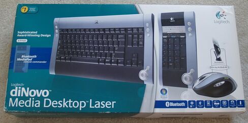 Logitech Dinovo Media Desktop Laser in Kuwait