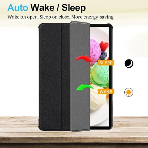 Amazon Fire Max 11 Tablet Case ، (الجيل الثالث عشر ، 2023 إصدارًا) ، غطاء حامل قابل للطي نحيف للنيران 11 ماكس مع النوم التلقائي/الاستيقاظ ، (غير متوافق مع جهاز iPad Samsung 11 Intablet) .black in Kuwait
