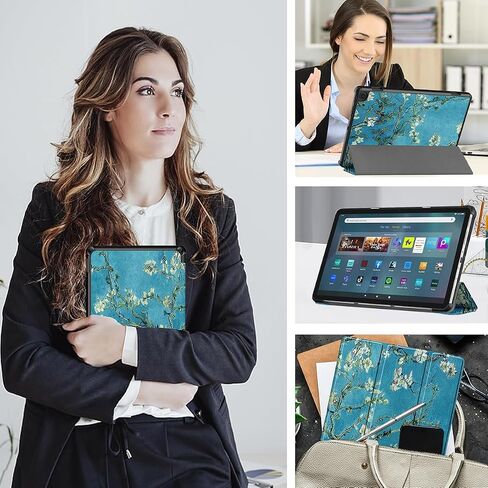 All-New Amazon Fire Max 11 Tablet case,(13th Gen,2023 Release),Slim Fit Folding Stand Cover for Fire 11 Max Tablet with Auto Sleep/Wake,(Incompatible with iPad Samsung 11 inch Tablet).Black in Saudi Arabia