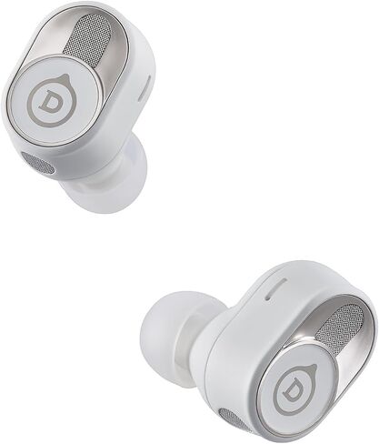 Devialet - Gemini II سماعات الأذن اللاسلكية الحقيقية - البيضاء الأيقونية - Audiophiles - الموسيقى اليومية والتنقل - وضوح الصوت الدقيق البكر وإلغاء الضوضاء الفعال. in Kuwait
