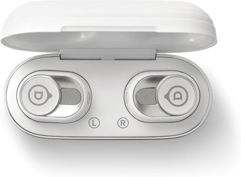 Devialet - Gemini II سماعات الأذن اللاسلكية الحقيقية - البيضاء الأيقونية - Audiophiles - الموسيقى اليومية والتنقل - وضوح الصوت الدقيق البكر وإلغاء الضوضاء الفعال. in Kuwait