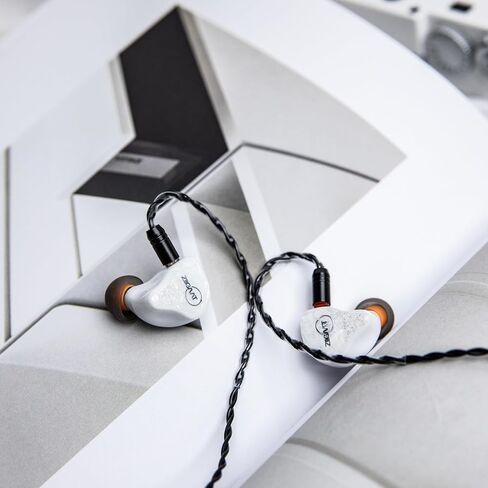 Ziigaat x Fresh Review Arete 1DD+4BA Hybrid IEM أذن ، في سماعات رأس شاشة الأذن ، سماعات الأذن السلكية Hifi ، ومراقبة سماعات الأذن مع كابل قابل للفصل للموسيقي Audiophile (الأزرق) in Kuwait