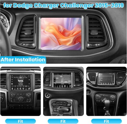 Awesafe 8.4inch Car Stereo Radio for Dodge Challenger Charger 2015 2015 2017 2018 2019 ، Android 13 Screen Car Radio Absolving wirod Wirroid Auto Bluetooth WiFi GPS in Kuwait