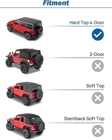 سلة رف البضائع الخلفية من JOYTUTUS متوافقة مع Wrangler JL 2018-2023، سلة أمتعة داخلية لصندوق الأمتعة حامل تخزين كبير لـ JL ذو 4 أبواب فقط in Kuwait