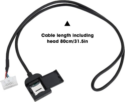 Sing F Ltd Sim Card Slot Adapter 20-Pin Cable متوافق مع Android Multimedia GPS 4G in Kuwait