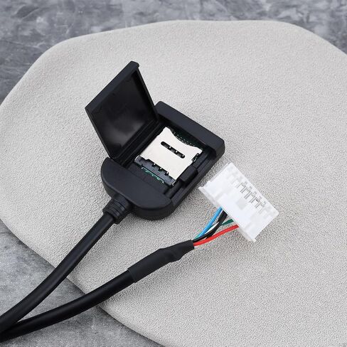 Sing F Ltd Sim Card Slot Adapter 20-Pin Cable متوافق مع Android Multimedia GPS 4G in Kuwait