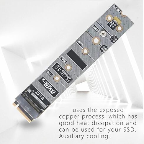 for M.2 NVME Extend for Protection Card 2280 to 22110 SSD DIY Power-Off for Protection Plate Protection Plates for Vest in Kuwait