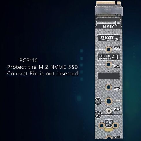 for M.2 NVME Extend for Protection Card 2280 to 22110 SSD DIY Power-Off for Protection Plate Protection Plates for Vest in Kuwait