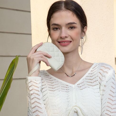 محفظة M-Plateau مدمجة وصغيرة للنساء، حافظة بطاقات حامل بطاقة الائتمان للنساء محفظة عملات رفيعة مع سحاب وحامل بطاقة الهوية معدني حول سحاب محافظ صندوق هدايا in Kuwait