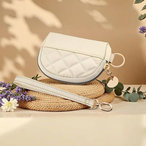 محفظة M-Plateau مدمجة وصغيرة للنساء، حافظة بطاقات حامل بطاقة الائتمان للنساء محفظة عملات رفيعة مع سحاب وحامل بطاقة الهوية معدني حول سحاب محافظ صندوق هدايا in Kuwait