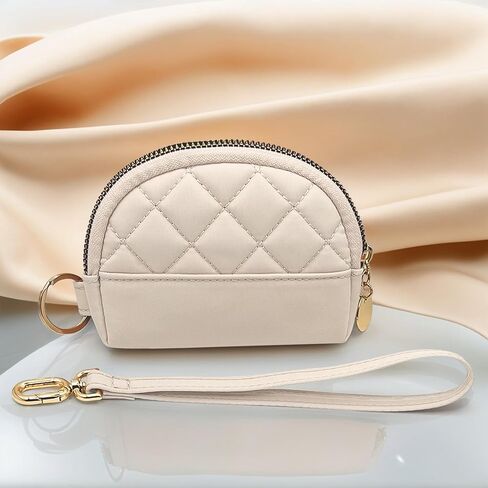 محفظة M-Plateau مدمجة وصغيرة للنساء، حافظة بطاقات حامل بطاقة الائتمان للنساء محفظة عملات رفيعة مع سحاب وحامل بطاقة الهوية معدني حول سحاب محافظ صندوق هدايا in Kuwait