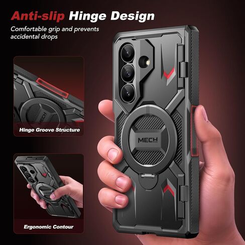 Tongate 360 ​​° Spin Magnetic Stand for Z Lold 7 Case مع واقي شاشة الخصوصية ، [متوافق مع Magsafe] in Kuwait