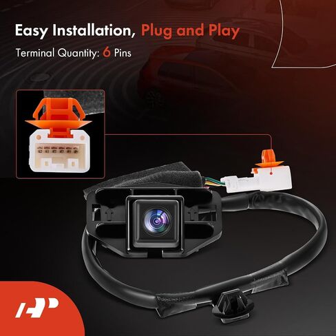 A -Premium Park Assist Camera Camera View Backup Camera Camera متوافق مع موديلات هوندا المختارة - 2007 2008 2008 2010 2011 CR -V CRV - استبدل# 39530SWAE01 in Kuwait