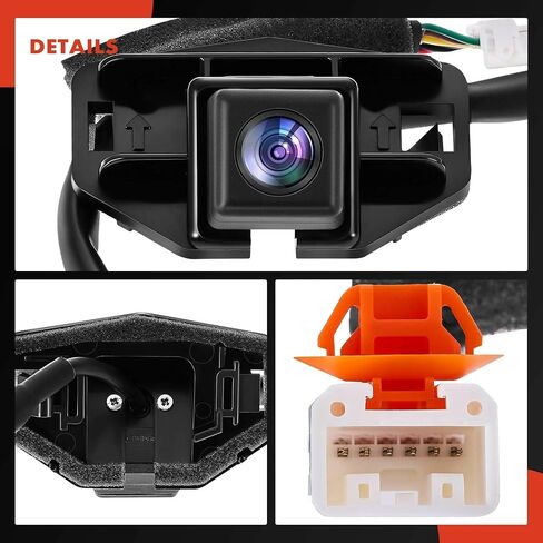 A -Premium Park Assist Camera Camera View Backup Camera Camera متوافق مع موديلات هوندا المختارة - 2007 2008 2008 2010 2011 CR -V CRV - استبدل# 39530SWAE01 in Kuwait