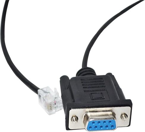 RS232 DB9 D-SUB 9PIN to RJ11 RJ12 6P4C Serial Upgrade Cable for PC to Hand Controller Control KABLE(5m) in Saudi Arabia