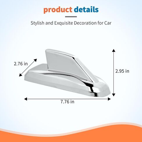 Jecar Chrome Shark Hoderinna Cover trim for 2019-2025 Chevrolet Silverado/Suburban/Tahoe/GMC-Yukon/GMC-Sierra/Cadillac Escalade in Kuwait