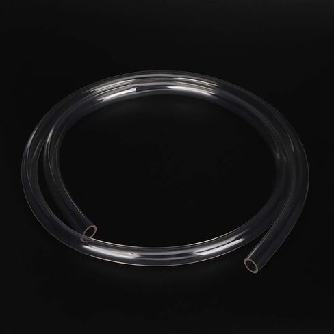 Black Pvc Pipe, 9.5x12.7mm Silicone Hose Rubber Hose Universal 3/8 Slim Computer PVC Water Cooling Pipe Waterblock Soft Tube (Clear) in Saudi Arabia