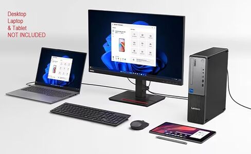 Lenovo Thinkcentre Neo 50S Gen 5 Business PC Business مع معالج Intel Core i7-14700 ، 64 جيجابايت DDR5-4800MT/S من الذاكرة ، 1 تيرابايت SSD ، DisplayPort ، Wi-Fi 6 ، RJ-45 ، و Win11 Pro in Saudi Arabia