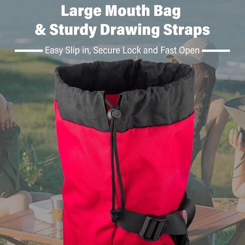 Replacement Carrying Bag for Foldable Camp Chairs, Hammock, Yoga Mat, Beach Chair, Umbrella, Tent, Heavy Duty Large Chair Bags for Folding Chairs with Wide Mouth & Shoulder Strap in Kuwait