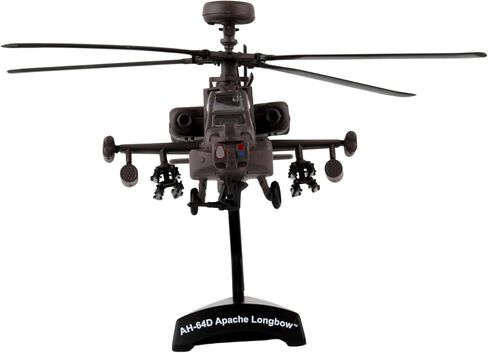 دارون طوابع بريدية بوينغ AH-64D اباتشي لونج بو بمقياس 1/100 نموذج عرض مصبوب مع حامل، مقاس M in Saudi Arabia