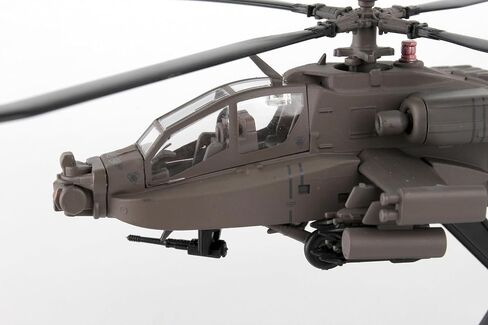 دارون طوابع بريدية بوينغ AH-64D اباتشي لونج بو بمقياس 1/100 نموذج عرض مصبوب مع حامل، مقاس M in Saudi Arabia