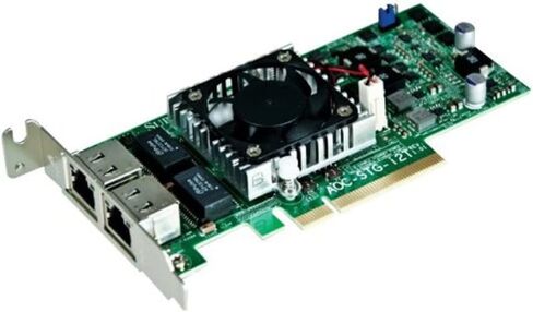 Supermicro AOC-STG-I2TDUAL PORT 10G BASE T in Saudi Arabia