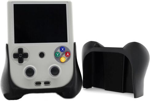 Felt Grip 2-in-1 for Anbernic RG406V Reversible Screen Cover Thick Chin Grip Felt Screen Protector Gaming Handheld Protection Fun Textured Pattern in Kuwait