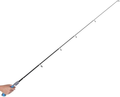 Carbon Fishing Rod Short Fishing Rod Protable Telescopic Sea Fishing Pole for Saltwater Freshwater Fishing(Blue Handle 1.2M) in Saudi Arabia