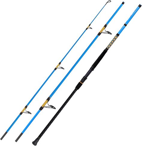 Fiblink Surf 2 قطعة/3 قطعة/4 قطع قضبان الصيد الغزل/صب ألياف الكربون سفر قضيب سفر سفر (9ft/10ft/12ft) in Kuwait