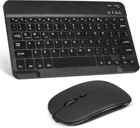 Urbanx Rechargable Bluetooth Keyboard و Mouse Combo Ultra Compact Compact Slim Size-Size Size and Mice Fater in Saudi Arabia