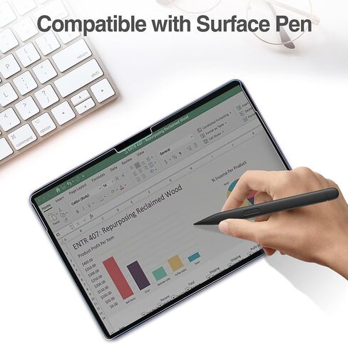واقي شاشة الخصوصية Procase لـ Surface Pro 12 Inch 2025 ، واقي فيلم زجاجي مضاد للتجسس لـ 12 "Surface Pro 2025 إصدار in Kuwait