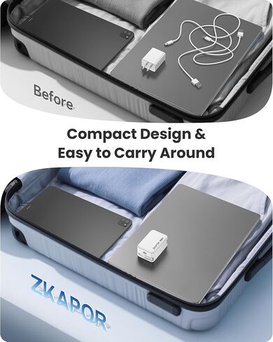 45W USB C Block Charger ، شاحن GAN القابل للسحب مع USB C Cable PD QC Charging Charge Charge مع قابس قابل للطي لـ iPhone 16 15 Pro Max/Plus ، Pad ، MacBook Air ، Galaxy S25 S24 وأكثر in Kuwait
