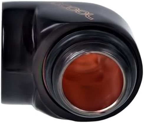 Alphacool 17045 HF L -Connector G1/4 الخيط الخارجي إلى G1/4 الداخلية - تجهيزات تبريد الماء السوداء العميقة in Saudi Arabia