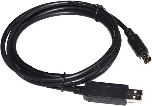 Industrial F&T>D*I FT232RL CHIP USB to DIN 8P MD8 Adapter RS422 Serial Communication Cable for Nikki SERVO Driver PC(3m) in Saudi Arabia