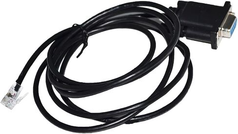 D-SUB9PIN DB9 to RJ11 RJ12 6P4C Converter PLC Programming Cable for KV Series PC Communication KABLE(1.8M) in Saudi Arabia