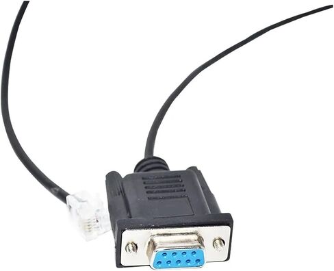 D-SUB9PIN DB9 to RJ11 RJ12 6P4C Converter PLC Programming Cable for KV Series PC Communication KABLE(1.8M) in Saudi Arabia