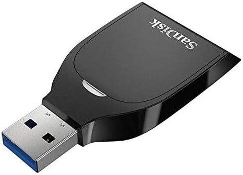 SanDisk Memory Card Reader (2 Pack) SD UHS-I Card Reader for SD/SDHC/SDXC Cards with USB 3.0 for Computers and Laptops (SDDR-C531-GNANN) Bundle with (1) Everything But Stromboli MicroSD to SD Adapter in Saudi Arabia