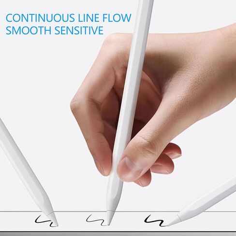 نصائح بديلة متوافقة مع Apple Pencil 2 Gen iPad Pro Nib لـ iPad Pen 1 ST Pencil 2 Gen White 4 Pack in Saudi Arabia