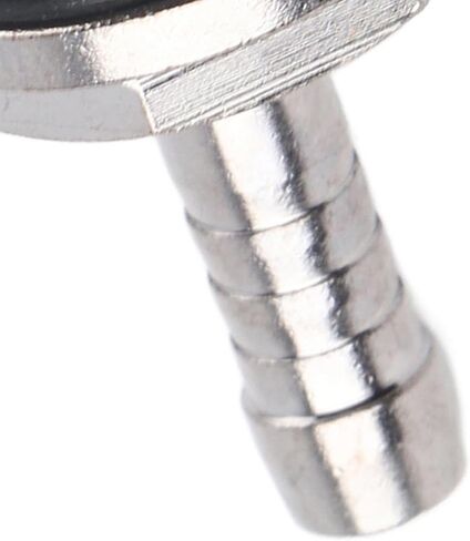 6 PCS G1/4 Barb Fitting for Soft Tubing, PC Water Cooling Fittings Tube Connectors for PC Computer Water Cooling Tube, for 5-5.5mm Inner Diameter Hose, Silver 5.5mm in Saudi Arabia