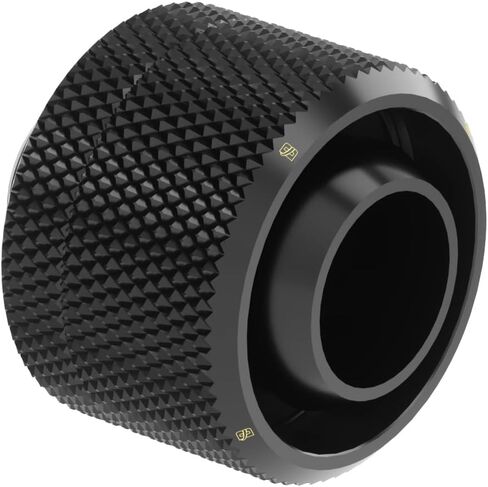 Barrow G1/4" to 1/2" ID, 3/4" OD Compression Fitting for 13/19mm Soft Tubing THKN-1/2-V4, Black in Saudi Arabia