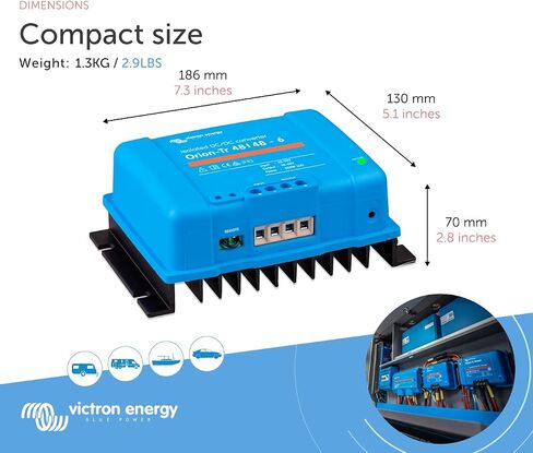 محول Victron Energy Orion-Tr IP43 48/12 فولت 20 أمبير 240 وات معزول DC-DC in Kuwait