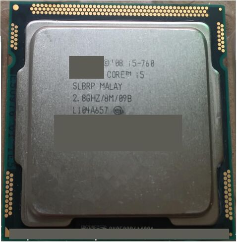 C I5-760 Processor 2.8 GHz 8MB Cache Socket LGA1156 45NM سطح المكتب I5 760 CPU in Saudi Arabia