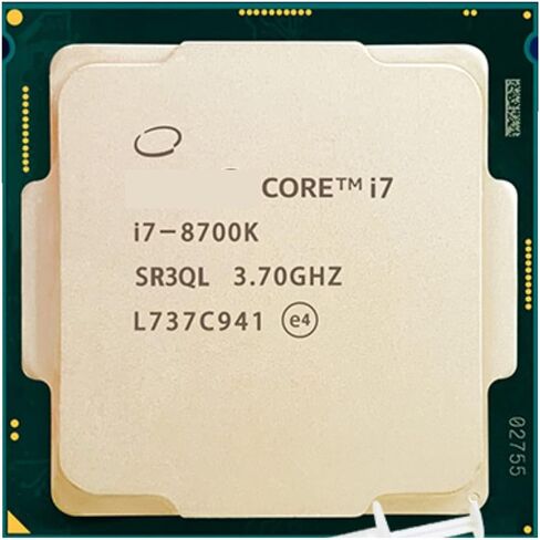 I7 I7-8700K Loose CPU 1151 Official Version 2011 8700K in Saudi Arabia