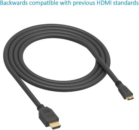 الاستبدال الممتاز 3 أقدام HDMI إلى سلك كابل الكاميرا الرقمي المصغر متوافق مع Sony Bloggie Sport MHS-TS22 in Kuwait