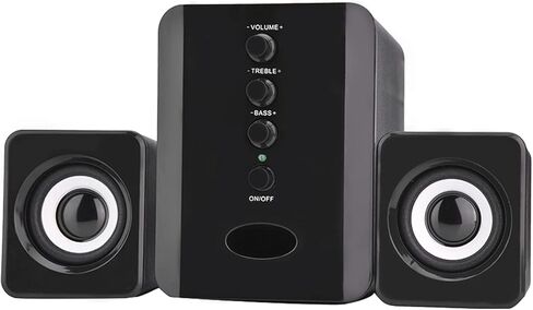 Sada D-202 Mini USB 2.1 سلكي مجموعة مكبر صوت مكبر صوت مضخم صوت لمكتب سطح الكمبيوتر المحمول على سطح المكتب الكمبيوتر اللوحي. in Saudi Arabia