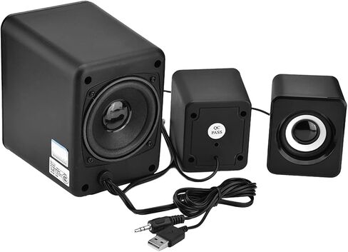 Sada D-202 Mini USB 2.1 سلكي مجموعة مكبر صوت مكبر صوت مضخم صوت لمكتب سطح الكمبيوتر المحمول على سطح المكتب الكمبيوتر اللوحي. in Saudi Arabia